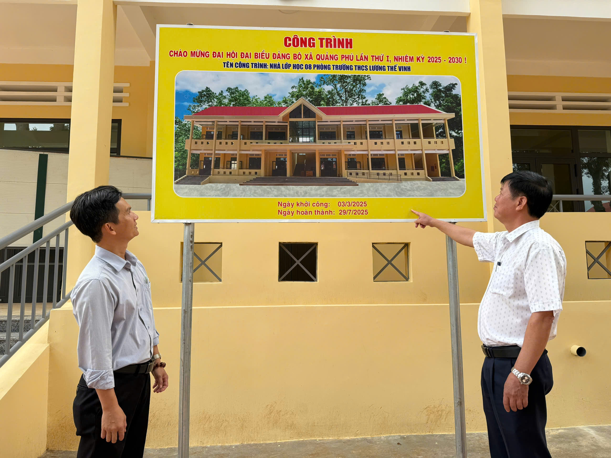 Xã Quảng Phú khẩn trương chuẩn bị cho năm học mới (2025-2026)